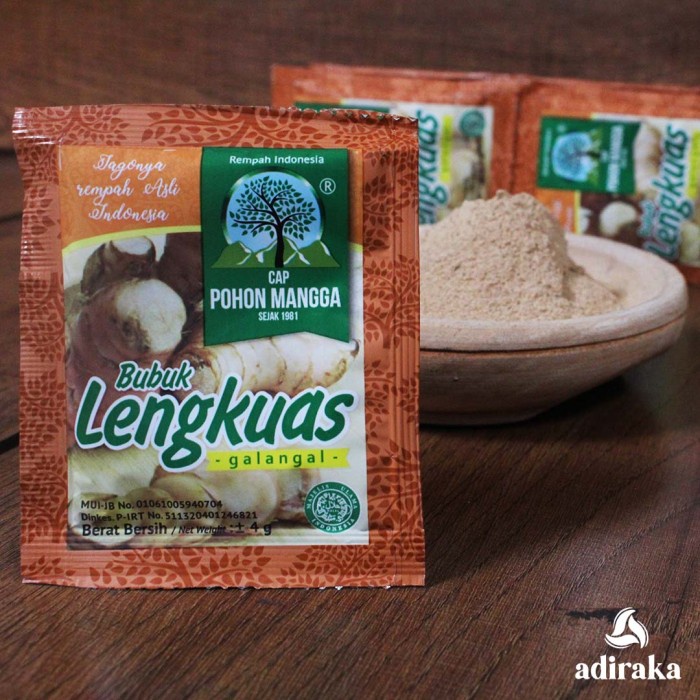 

UE234 BUMBU Masak Bubuk LENGKUAS Laja Laos Instan Cap POHON MANGGA SALE