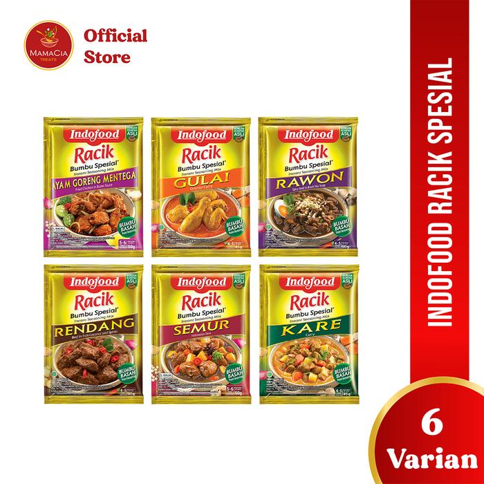 

GN195 Bumbu Racik SPESIAL Indofood Bumbu Masak Instan Rawon Rendang Opor Soto Kare STOK TERBATAS
