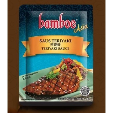 

IS114 BAMBOE Saus Teriyaki Bumbu Masak Instan 48gr [8992735249347] ASIA NEW