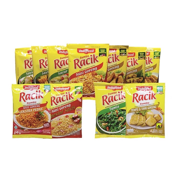 

CN820 Indofood - Bumbu RACIK Masakan Instan - 1 sachet FREE ONGKIR