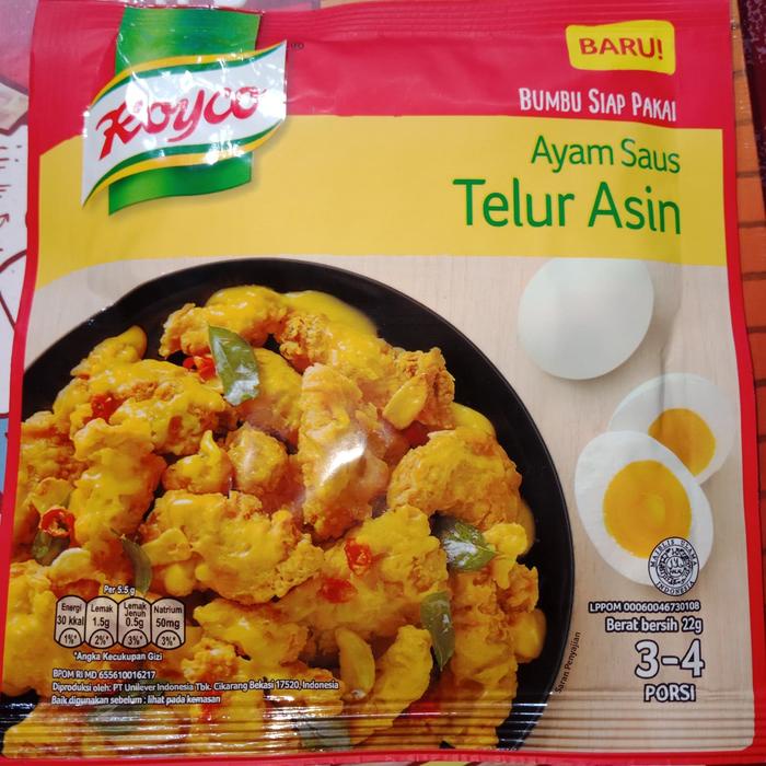 

LL960 Royco Bumbu Siap Pakai Ayam Saus Telur Asin 22 g/Bumbu Instan PROMO