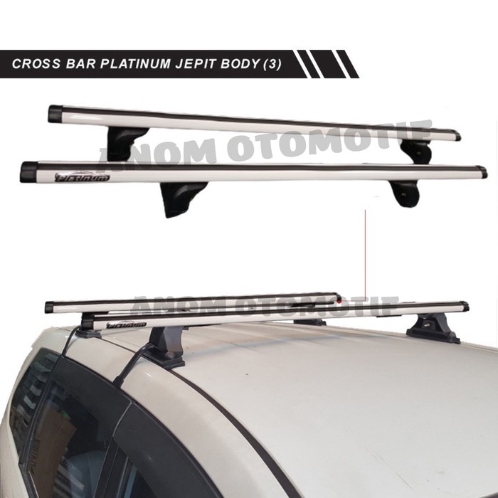 Cross Bar Kaki Rak Jepit Body Bodi Mobil Honda Mobilio Non Rs Platinum