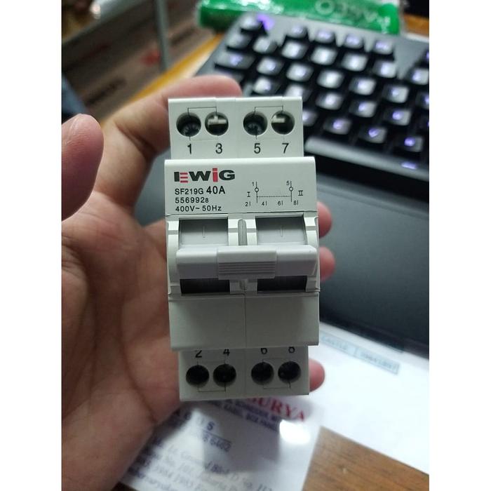 PREMIUM COS / Change Over Switch / Ohm saklar EWIG 2x40A