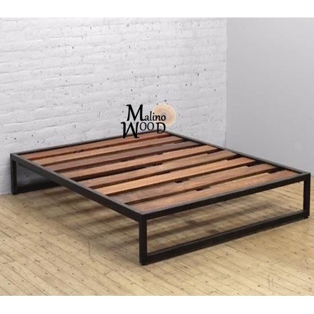 PREMIUM DB-01 Dipan besi besi ranjang tempat tidur minimalis dipan divan besi