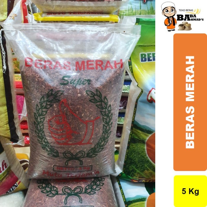 

Lezat- BERAS MERAH ORGANIK - 5KG