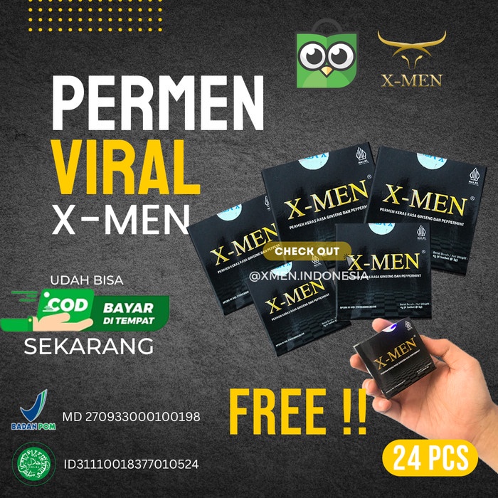 

PERMEN XMEN 100% ORIGINAL PARTY PACKAGE 5 BOX DAPAN FREE 1 BOX