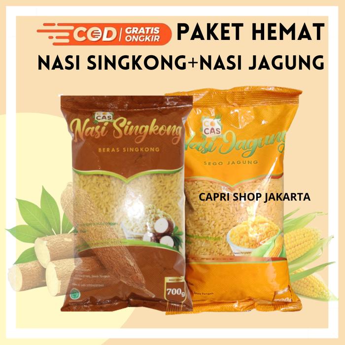 

Lezat- Paket HEMAT Nasi Jagung dan Nasi Singkong Rendah gula Food Rice Bebas Gluten Bahan