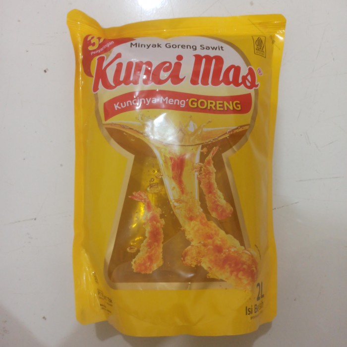 

Lezat- Minyak Goreng Kunci Mas 2 Liter