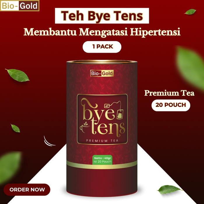 

BUNDLING 2 KALENG BYE TENS BIO GOLD Premium Tea Herbal Alami Untuk Hipertensi Kolesterol