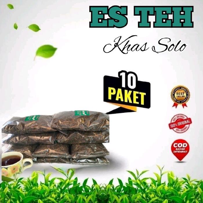 

Paket 10pcs Teh racikan Khas Solo Teh tubruk Teh angkringan Teh warmindo Teh Resto Daun Tea hijau
