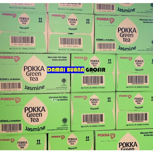 

POKKA Greentea Teh Hijau 450ML x 24 Botol (1 Karton) Promo