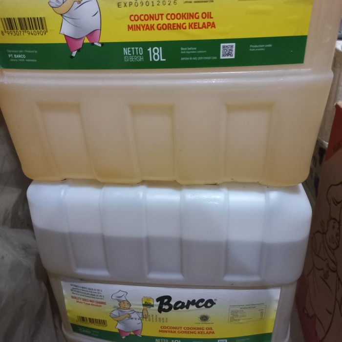 

Lezat- Barco Minyak Goreng Jerigen 18 liter