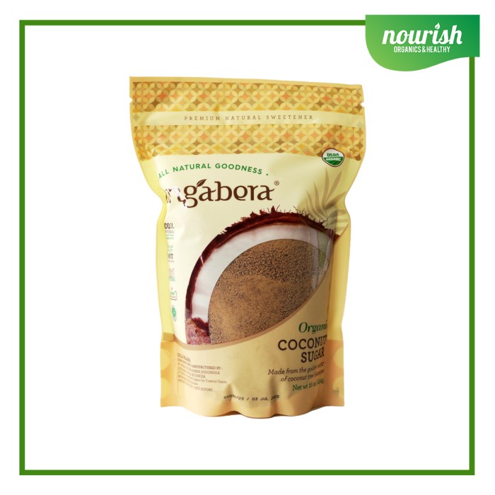 

Lezat- Singabera Organic Coconut Sugar Gula Kelapa Organik 454g