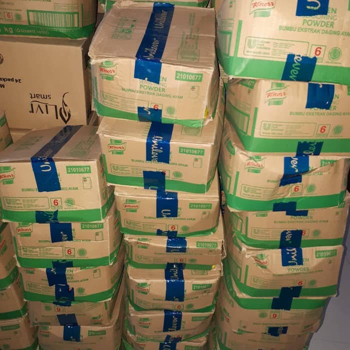 

Lezat- Knorr chicken seasoning powder bumbu kaldu ayam chicken powder 1kg