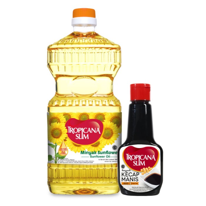 

Lezat- Dapur Sehat Package: TS Sunflower Oil 946ml + TS Kecap Manis 200ml