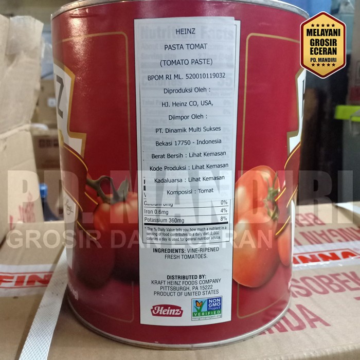 

Lezat- HEINZ TOMATO PASTE 3,15 KG / PASTA TOMAT