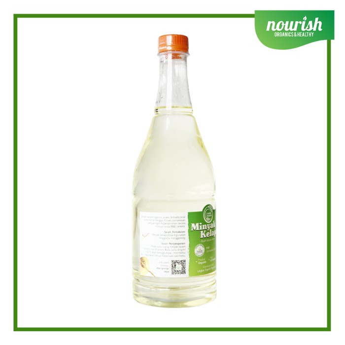 

Lezat- Lingkar Organik, Organic Coconut Oil (Minyak Kelapa) 1L