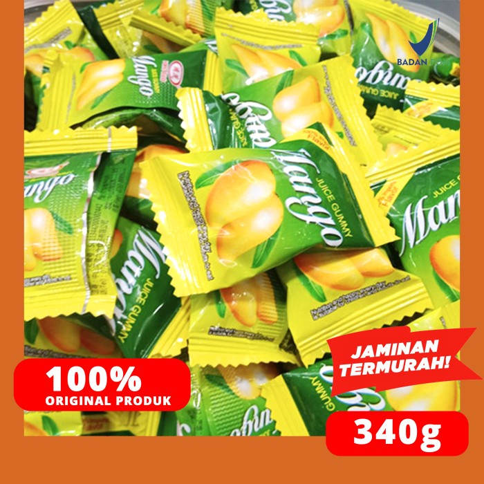 

PERMEN MANGGA JELI 340gram MANGO JELLY HONGMAO