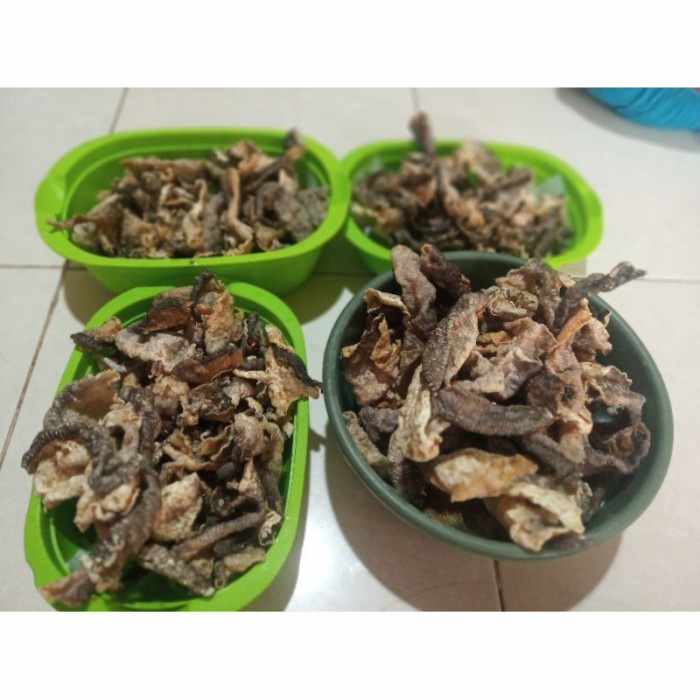 

Kerupuk Kulit Ikan Patin Mentah 1Kg - Original Cemilan Sehat Bernutris