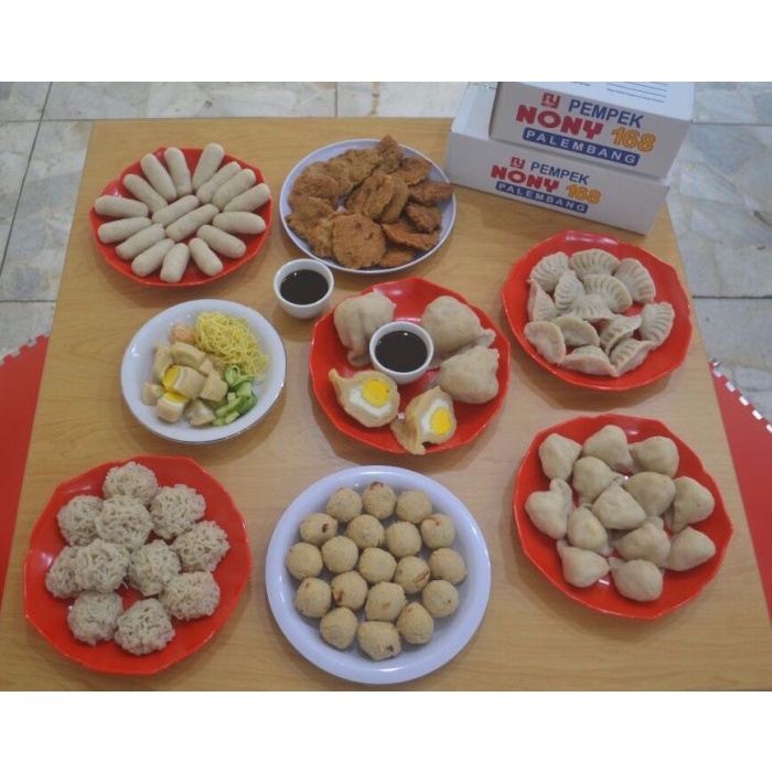 

Pempek Campur Nony Jakarta (50pcs) komplit