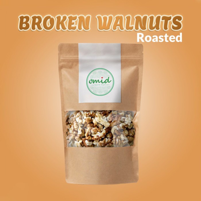 

Roasted Walnut Broken ( Kacang Walnut Panggang ) - 500gr