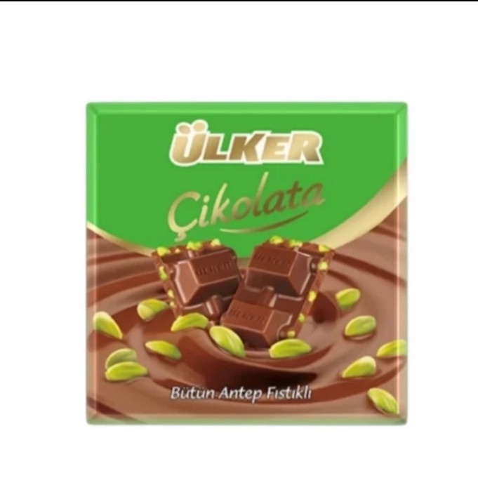 

ULKER Chocolate Pistachio 100% Original from Turkey 60gr