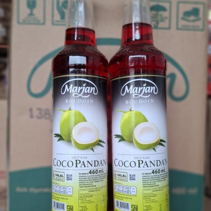 

Marjan cocopandan 1 dus isi 12 Botol KHUSUS INSTAN