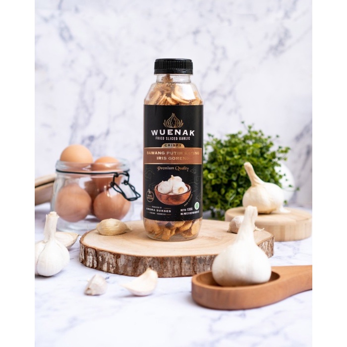 

BAWANG PUTIH GORENG IRIS BOTOL 130 G
