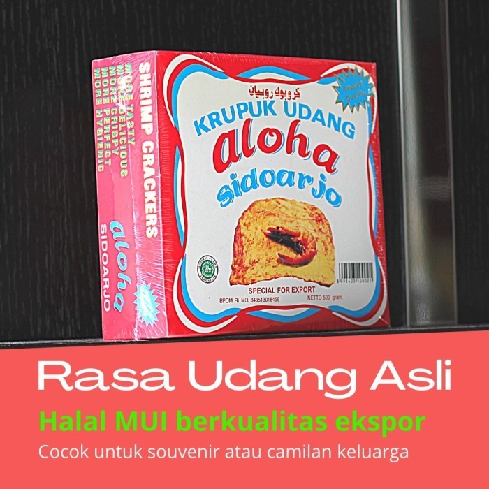 

(GoodSeller) Aloha Export Kerupuk Udang Mentah Ukuran Besar 500g