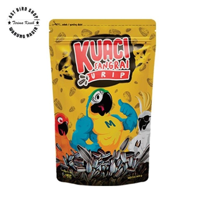 

Kuaci sangrai urip 900grm LARGE SUPER kwaci premium parrot macaw