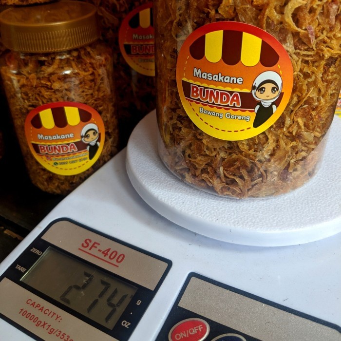 

(GoodSeller) Bawang Goreng Premium Masakane Bunda / Brambang Goreng Enak Uk. Medium