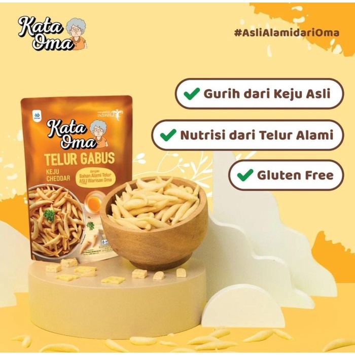

Kata Oma Paket 4 Keju Cheddar