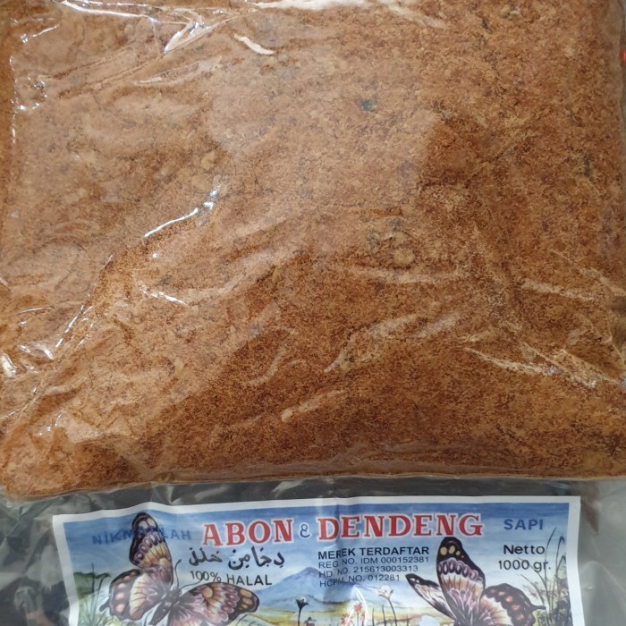 

(GoodSeller) Abon Sapi Merk Kupu Kemasan 1 Kg