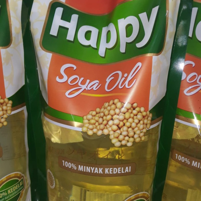 

Lezat- Minyak kedelai 100% Happy soya oil 1liter