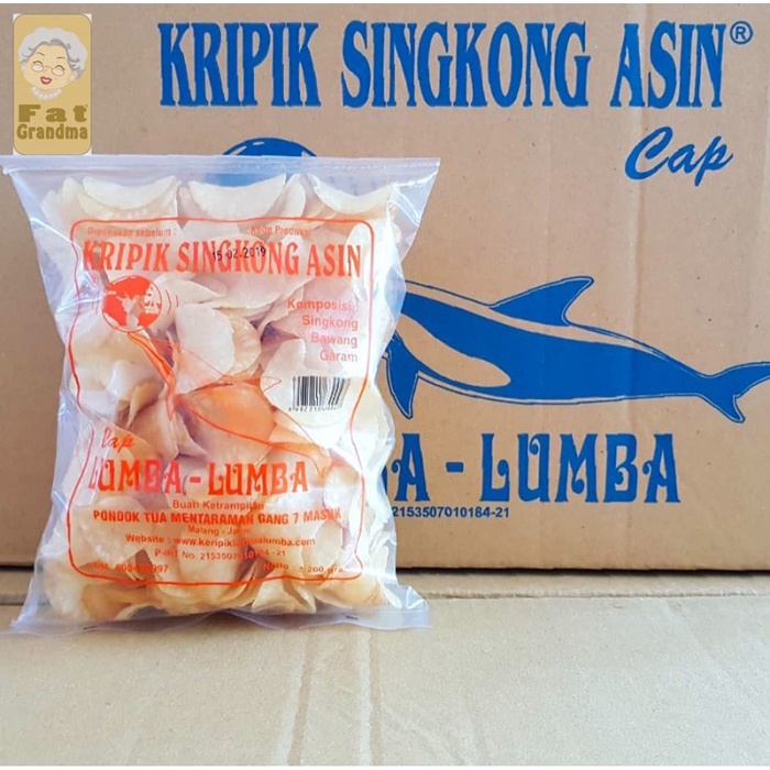 

Keripik Kripik Singkong cap Lumba Lumba Lumbalumba rasa Manis Asin Asli Malang berat 500gram