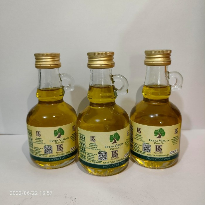 

Lezat- Minyak Zaitun RS Zaitun Extra Virgin Olive Oil Rafael Salgado 90 ML