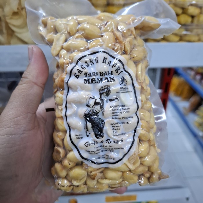 

Kacang Tari Bali Meman Kacang Kapri 300Gr / Kacang Bali Cap Tari