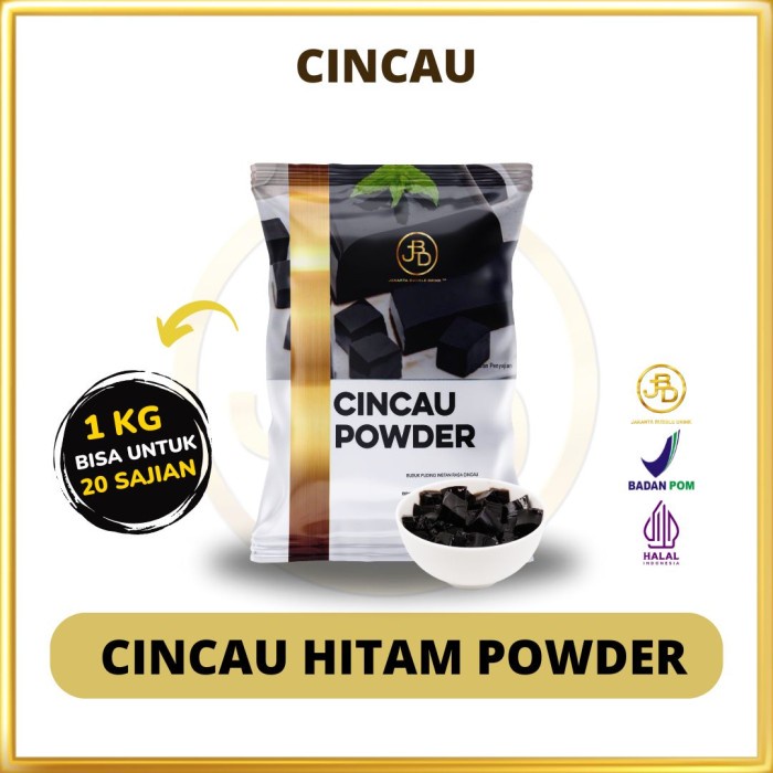 

Grass Jelly - Cincau Hitam Powder Jakarta Bubble Drink