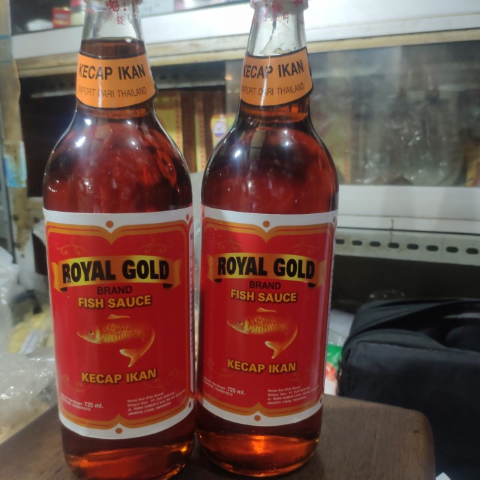 

Lezat- kecap ikan royal gold 725 ml