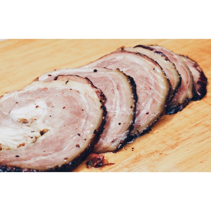 

Lezat- Smoked Beef Belly - Daging Asap Beef Belly (Sliced/ 500 gr)