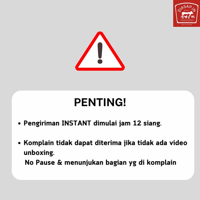 

Lezat- CRISPY COW BELLY (250gr) Daging Sapi Frozen Steak Beef DIASAPIN