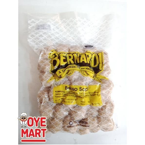 

Lezat- BERNARDI BAKSO SAPI KECIL 360GR ISI 50/BASO SAPI
