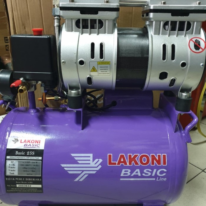 LANGSUNG DIPROSES Mesin Kompresor Oess Lakoni Basic 25 S