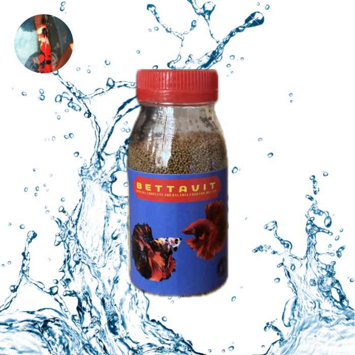Bettavit Pelet Ikan Cupang / Makanan Ikan Cupang Guppy