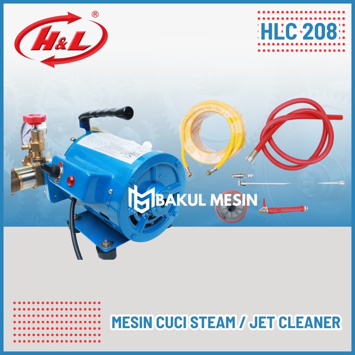 H&L HLC 208 Jet Cleaner mesin cuci AC Dinamo Gulungan Tembaga HLC208