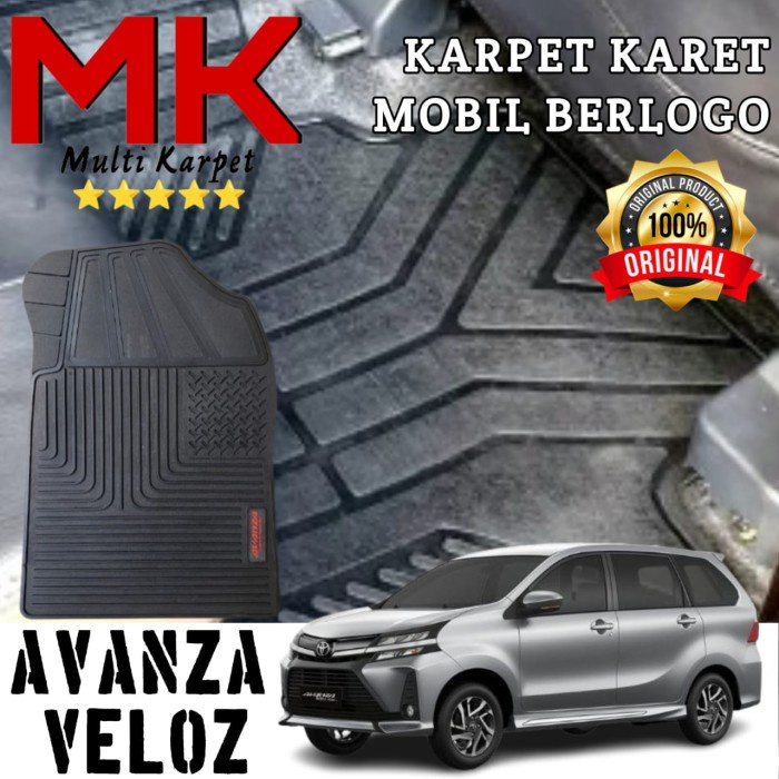 Karpet Karet Mobil Toyota Grand NEW Avanza Veloz 2019/2020 - Premium