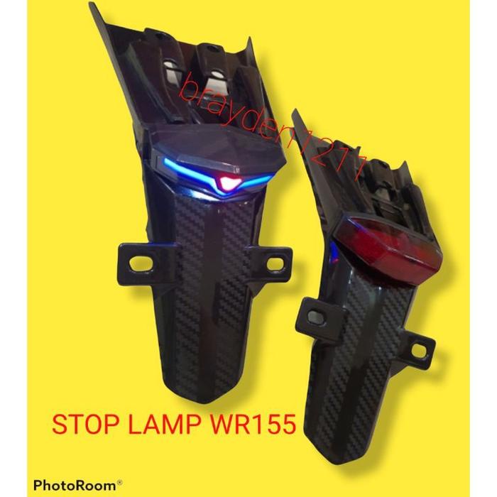 Gadgetglow_ Lampu Stop Wr155 - Stoplamp Wr155 - Spakbor Belakang Wr155