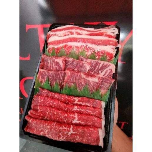 

Lezat- Yakiniku Shabu Mix Premium Slice Beef 500gr