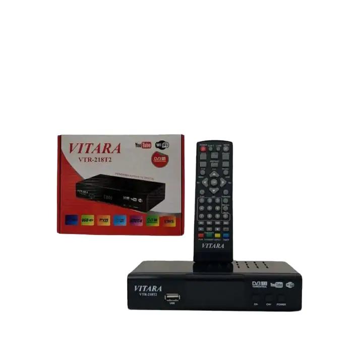 SET TOP BOX ( STB ) TV DIGITAL VITARA, VTR 2182 T2 Remot Antena set top stb digital setop box