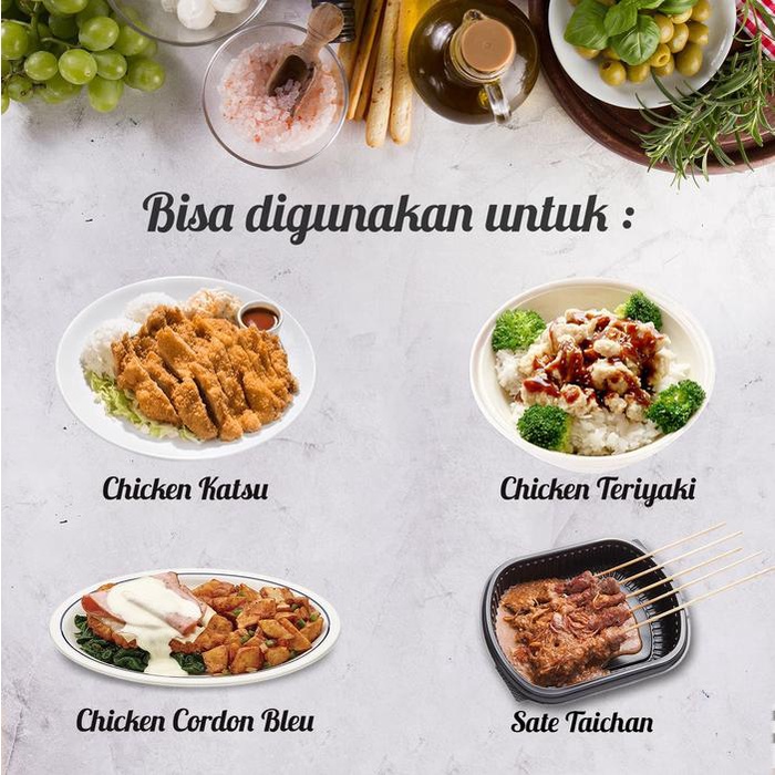 

Lezat- Dada Ayam Boneless Skinless. Kondisi Frozen / Beku.